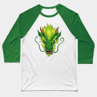 Funky Chinese Dragon Baseball T-Shirt